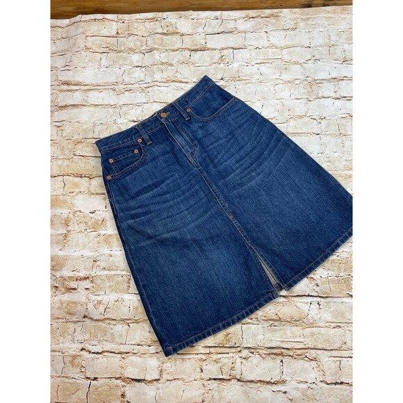 Madewell Denim Skirt - Picture 2 of 8